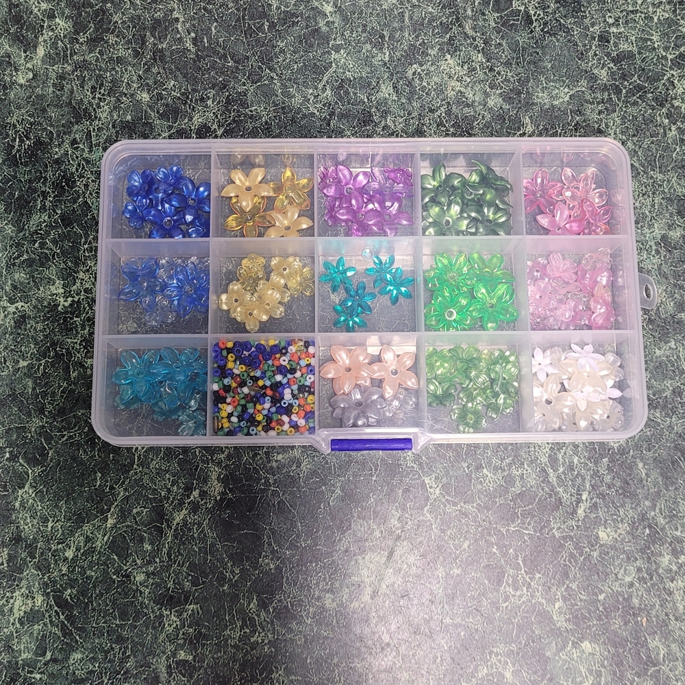 Assorted Flower Bead Collection - Picture 14 of 14